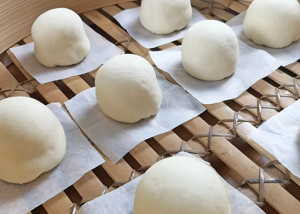 The buns is on fermentation process