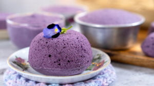 Purple Sweet Potato Cupcakes 蒸紫薯小蛋糕