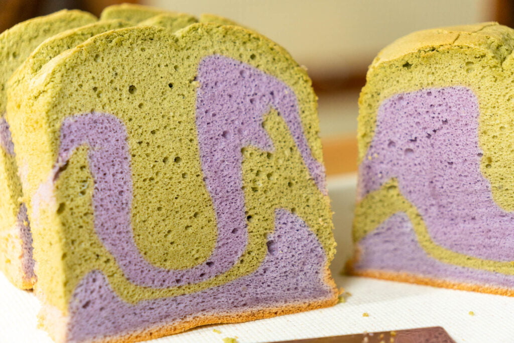 香兰紫色枕头蛋糕 Pillow Cake